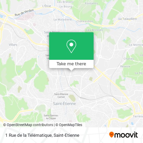 1 Rue de la Télématique map