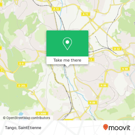 Tango, 29 Rue José Frappa 42000 Saint-Étienne map