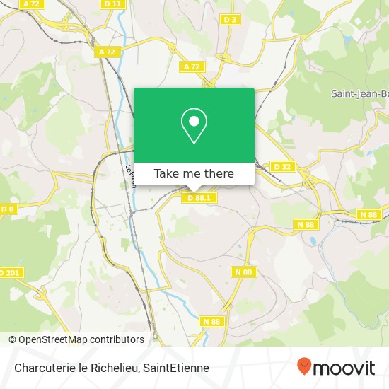 Charcuterie le Richelieu, 37 Rue des Alliés 42100 Saint-Étienne map