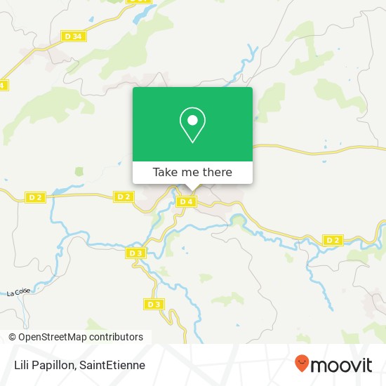 Mapa Lili Papillon, 126 Rue Centrale 69590 Saint-Symphorien-sur-Coise