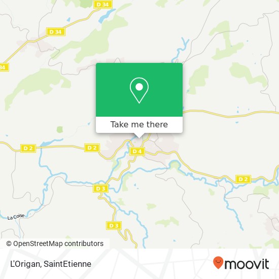 Mapa L'Origan, 1 Place du Marché 69590 Saint-Symphorien-sur-Coise