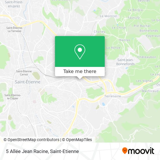 5 Allée Jean Racine map