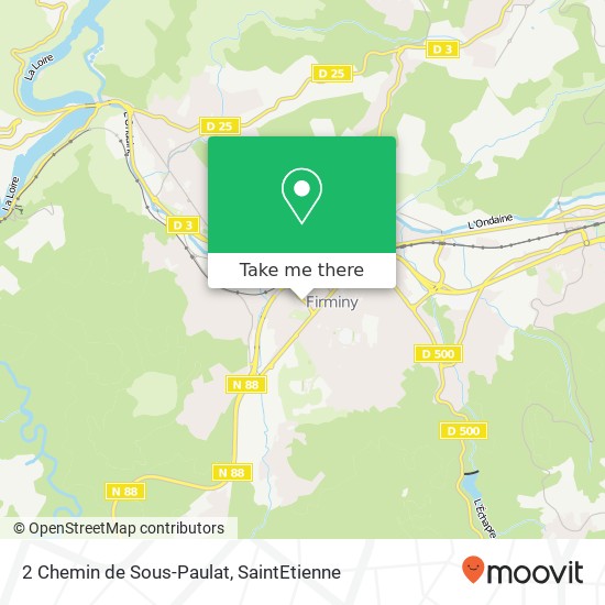2 Chemin de Sous-Paulat map