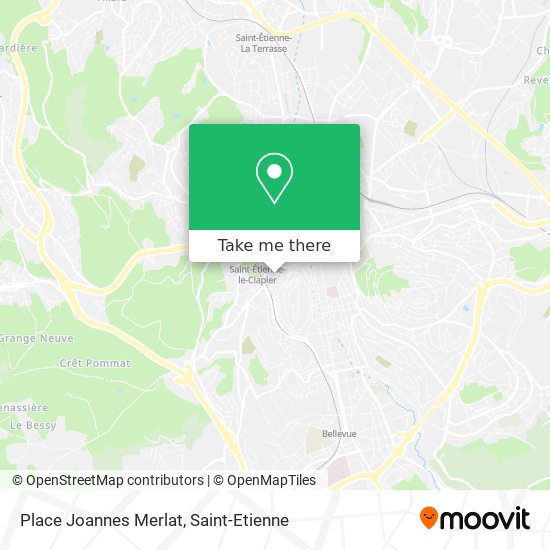 Place Joannes Merlat map