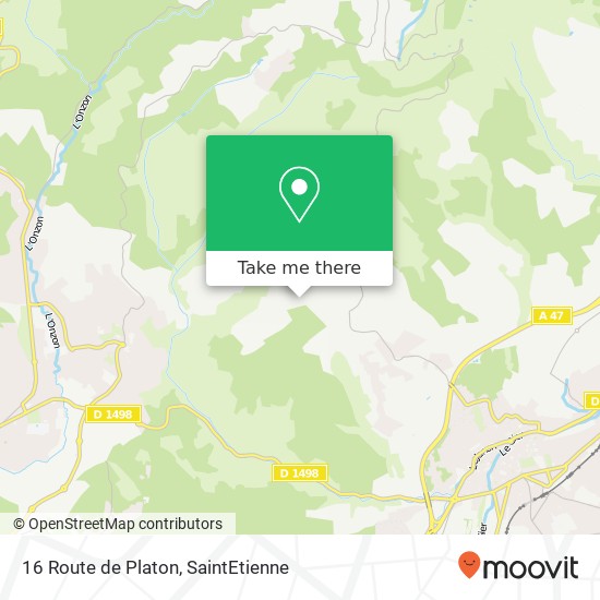 Mapa 16 Route de Platon