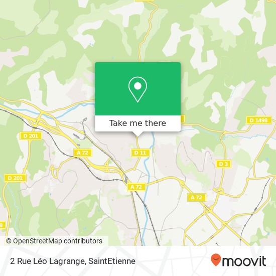 Mapa 2 Rue Léo Lagrange