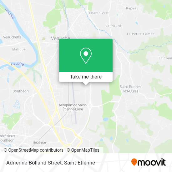 Rue Adrienne Bolland map