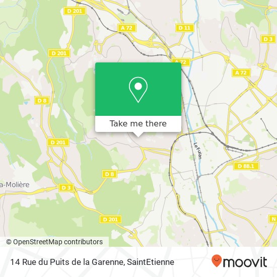 14 Rue du Puits de la Garenne map