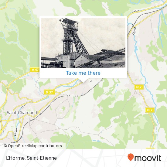 L'Horme map