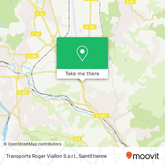 Transports Roger Viallon S.a.r.l. map