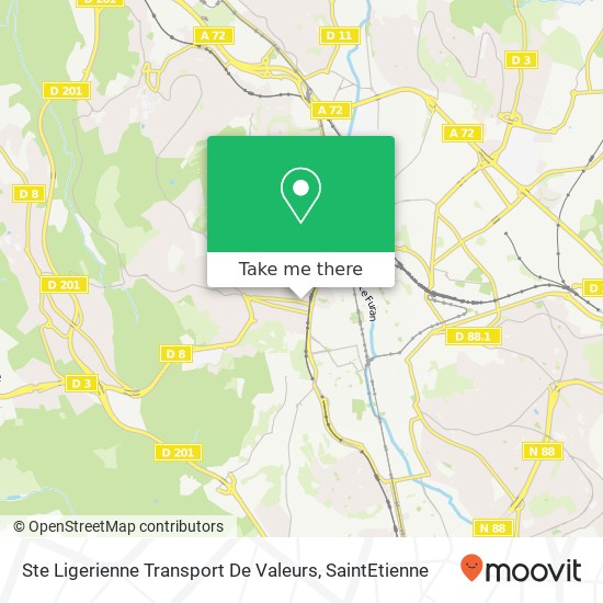 Ste Ligerienne Transport De Valeurs map