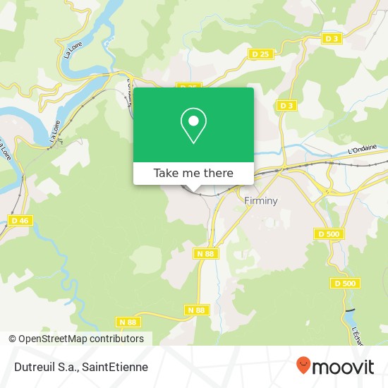 Dutreuil S.a. map