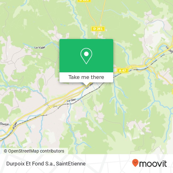 Durpoix Et Fond S.a. map