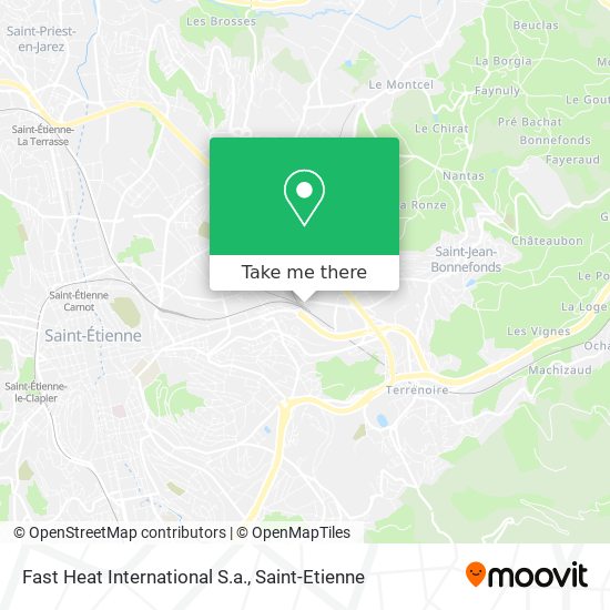 Fast Heat International S.a. map