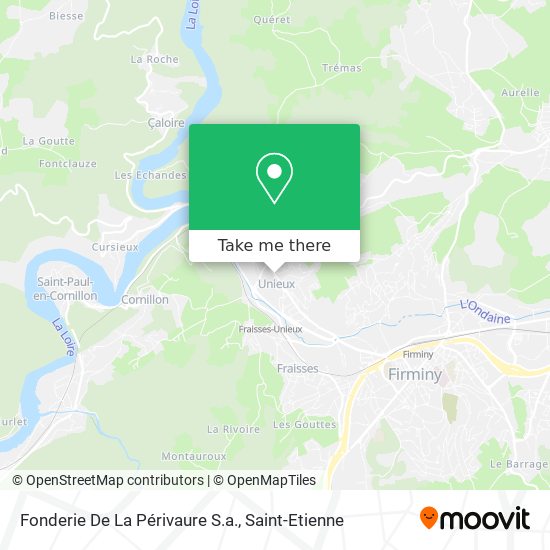 Fonderie De La Périvaure S.a. map