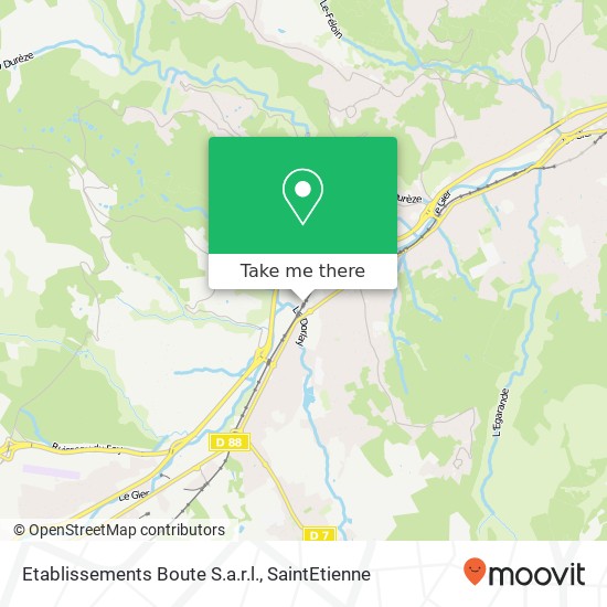 Etablissements Boute S.a.r.l. map