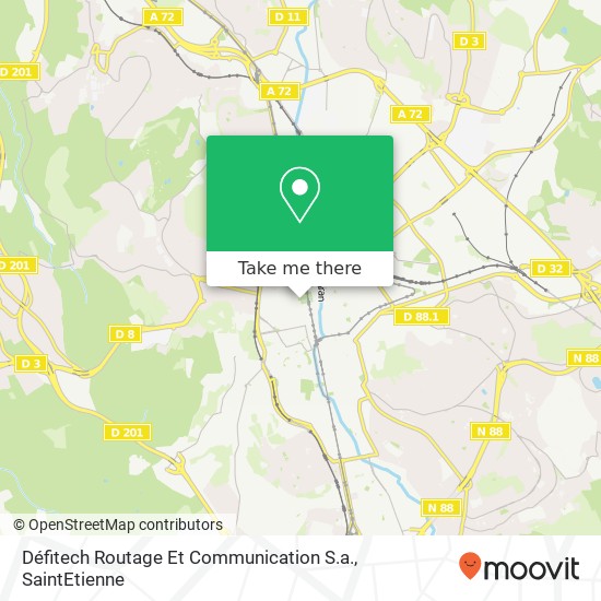 Défitech Routage Et Communication S.a. map