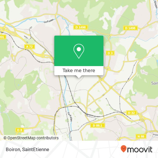 Boiron map