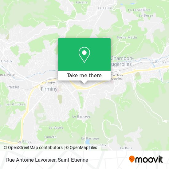 Mapa Rue Antoine Lavoisier
