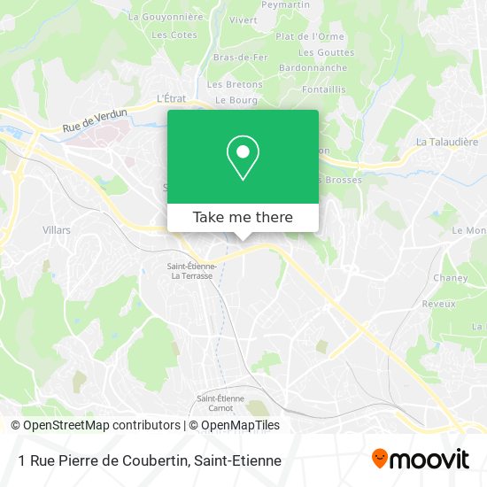 1 Rue Pierre de Coubertin map