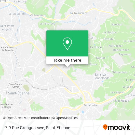 Mapa 7-9 Rue Grangeneuve