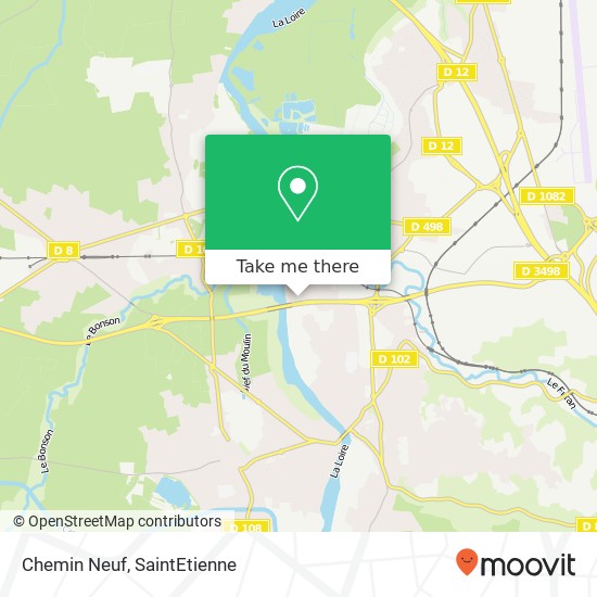 Chemin Neuf map