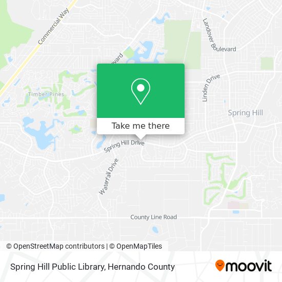 Mapa de Spring Hill Public Library