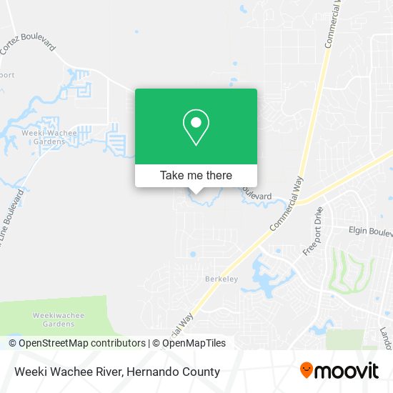 Mapa de Weeki Wachee River