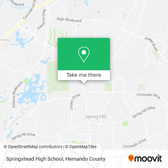 Springstead High School map