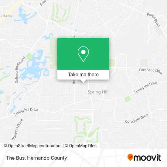 the bus map