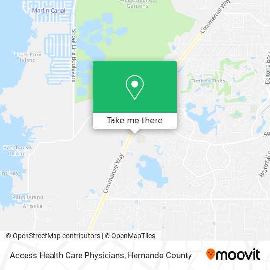Mapa de Access Health Care Physicians