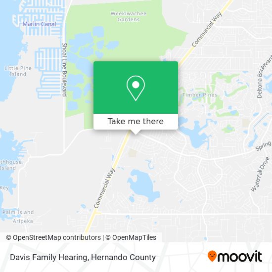 Mapa de Davis Family Hearing