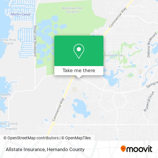 Allstate Insurance map