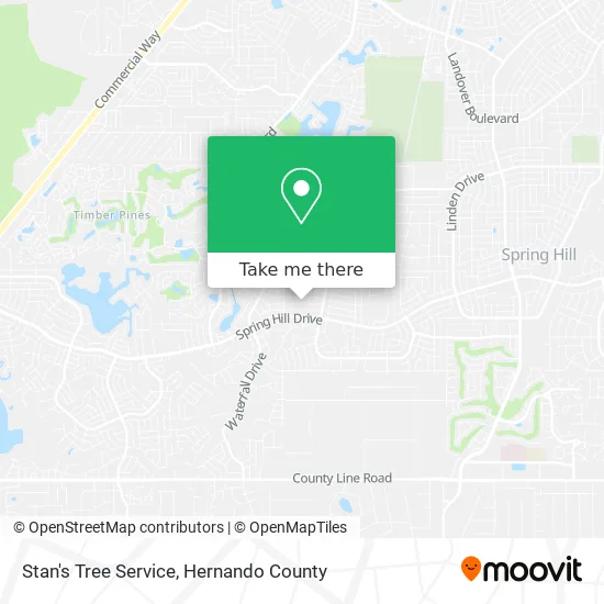 Mapa de Stan's Tree Service