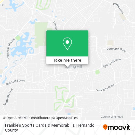 Mapa de Frankie's Sports Cards & Memorabilia