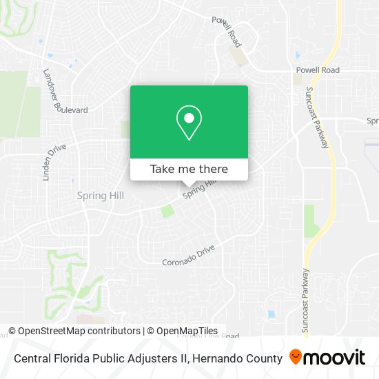 Mapa de Central Florida Public Adjusters II