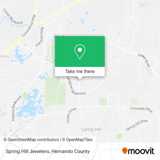 Spring Hill Jewelers map