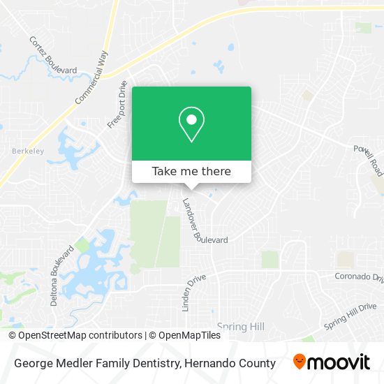 George Medler Family Dentistry map