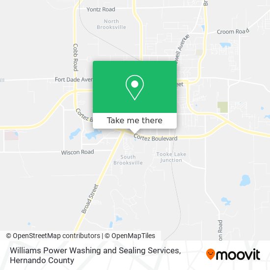 Mapa de Williams Power Washing and Sealing Services