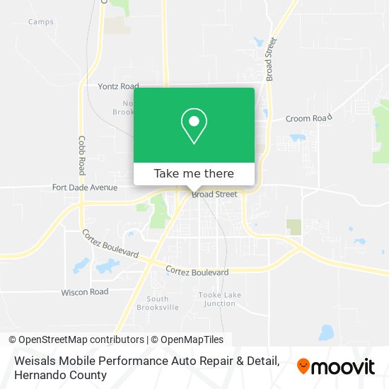 Weisals Mobile Performance Auto Repair & Detail map