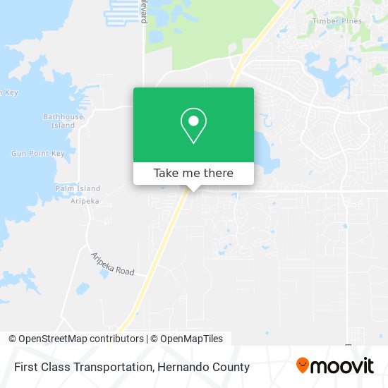 First Class Transportation map