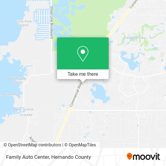 Family Auto Center map