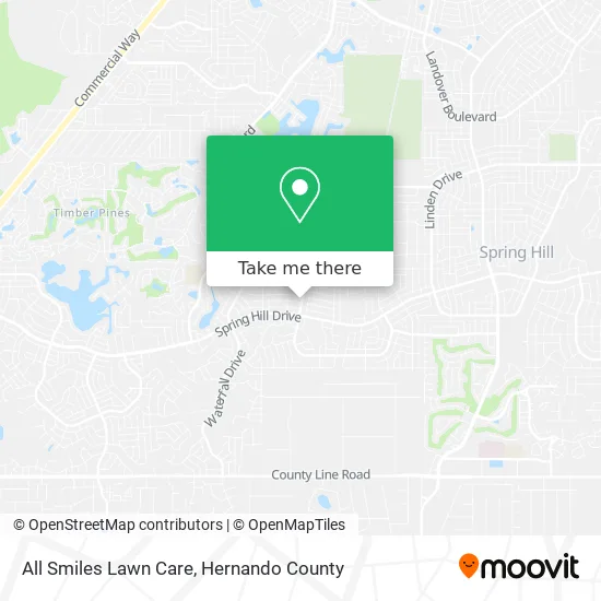 All Smiles Lawn Care map
