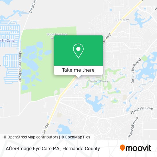 After-Image Eye Care P.A. map