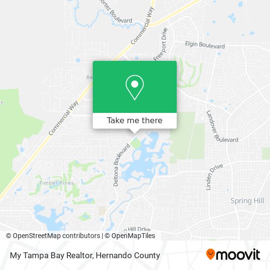 My Tampa Bay Realtor map