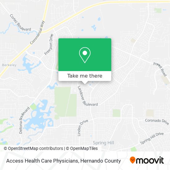 Access Health Care Physicians map