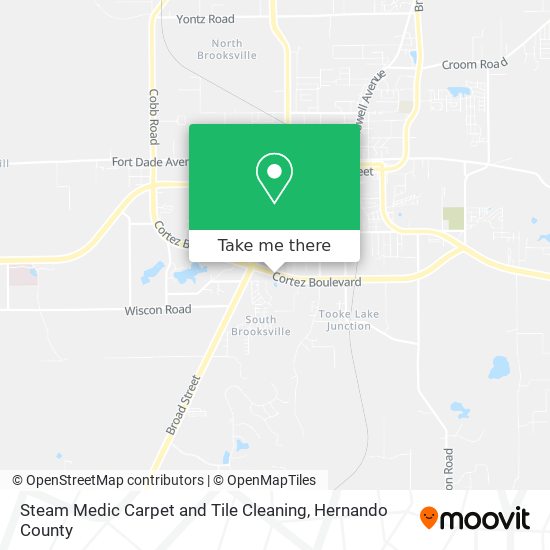 Mapa de Steam Medic Carpet and Tile Cleaning