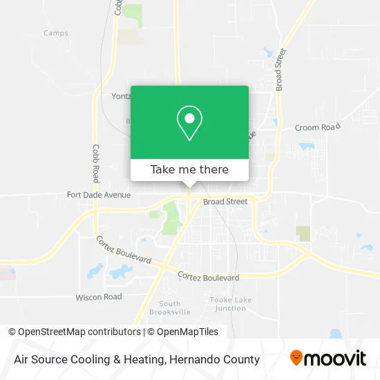 Air Source Cooling & Heating map