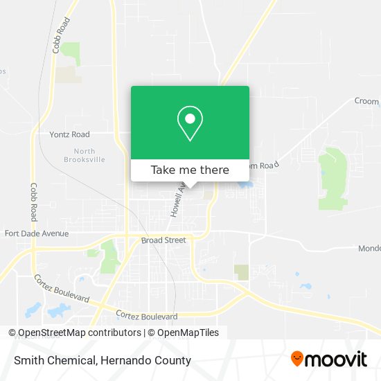 Smith Chemical map