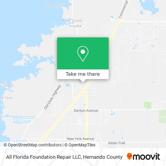 Mapa de All Florida Foundation Repair LLC